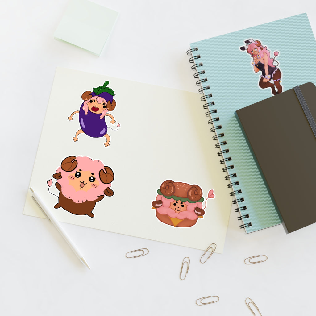 PeachPelle "Quirky Satyr" Sticker Sheet