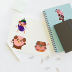 PeachPelle "Quirky Satyr" Sticker Sheet