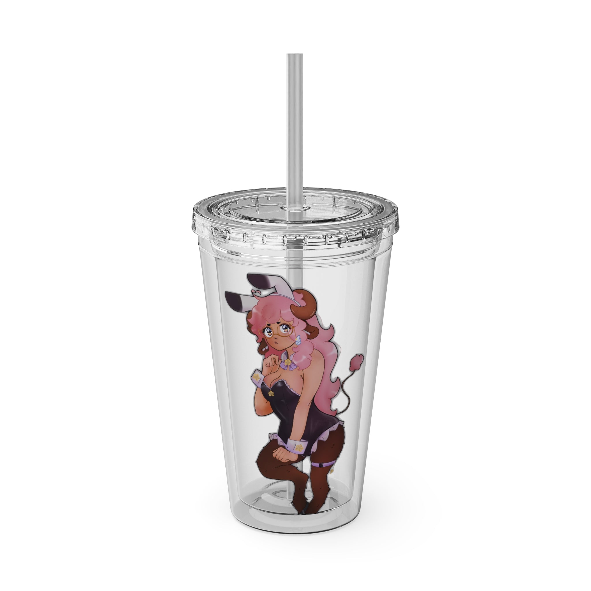 PeachPelle "Cheeky Satyr" Acrylic Tumbler