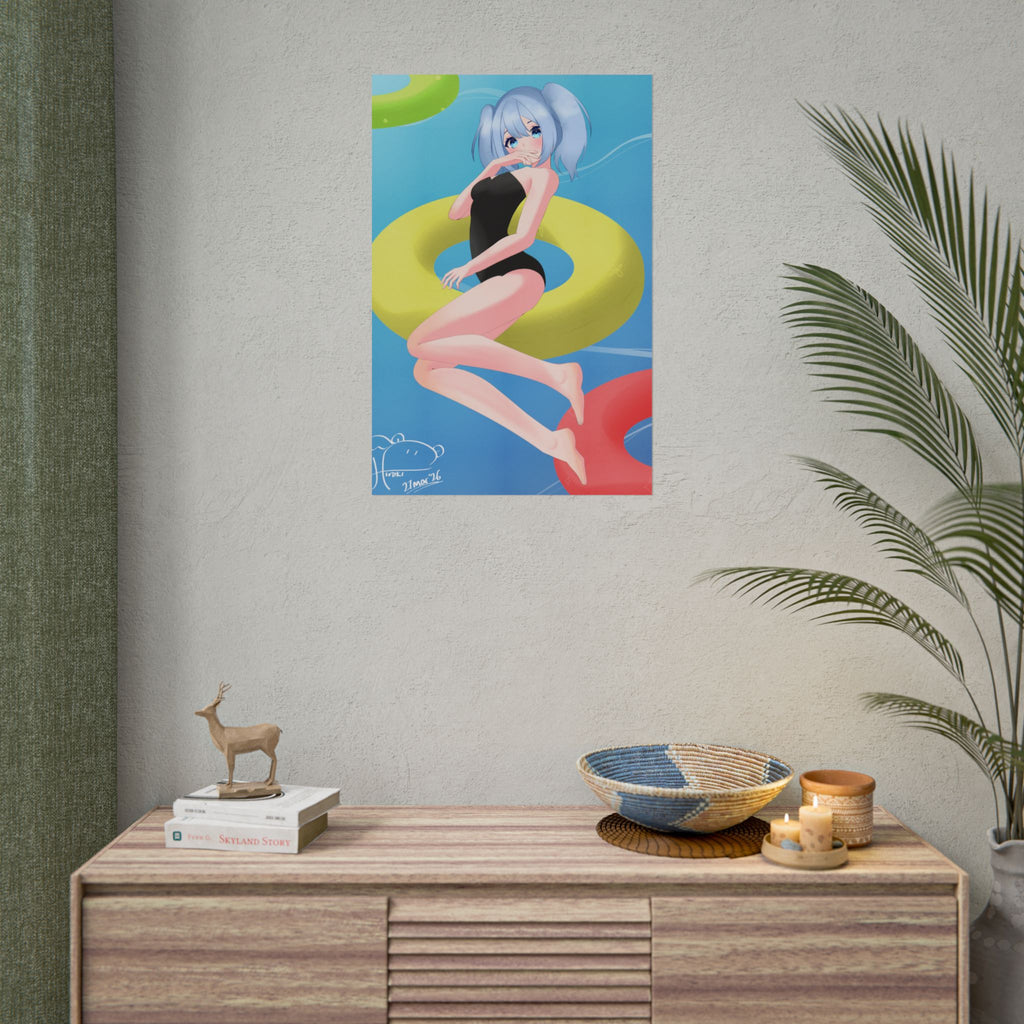 hi2chan "One Piece" Poster