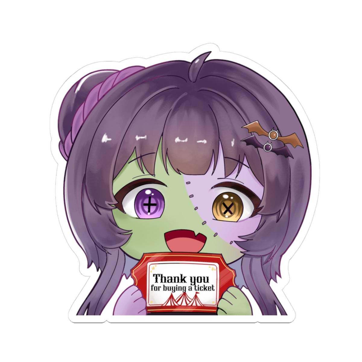 DitzyBrainz Sticker