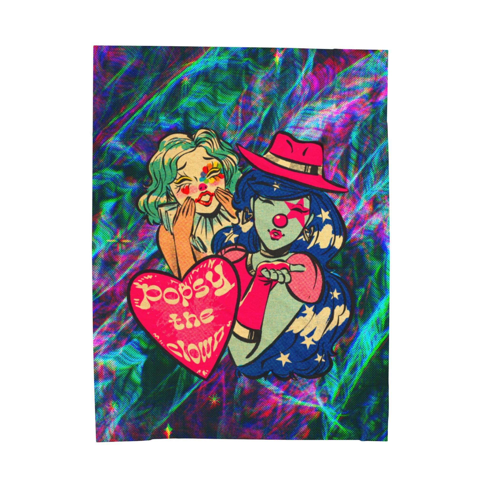 PopsyTheClown "ArtPopsy" Blanket