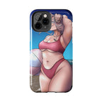 Luna Rainn "Beach Pup" Tough Phone Case
