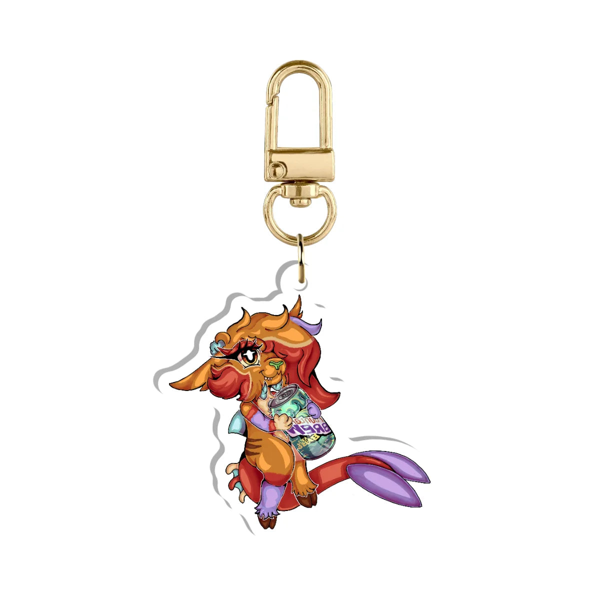 SlenderGoat Keychain