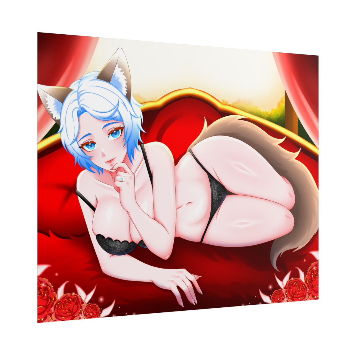 hauntedcorgi "Teasing Pose" Poster - KatDragonz