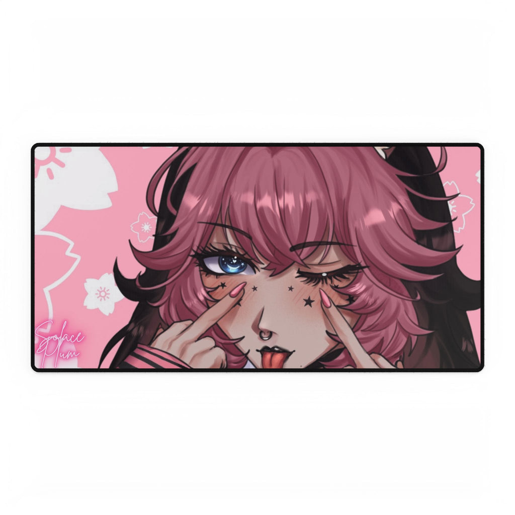 Solace Plum "Blep" XL Plus Deskmat