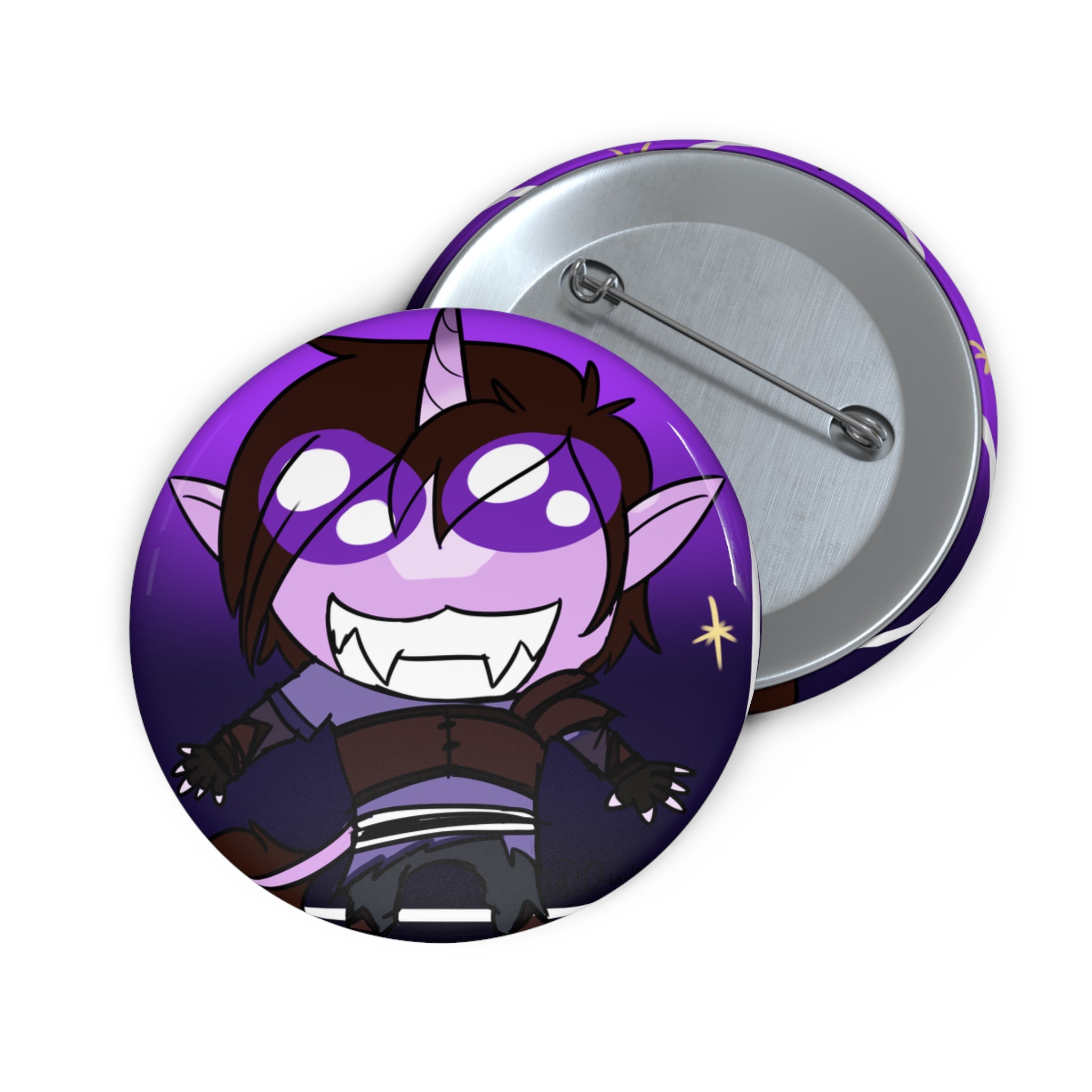 QuintyImara "Twinkle" Button Pin