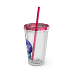 Honeybumz "Winter's Favorite Troublemaker" Acrylic Tumbler - KatDragonz
