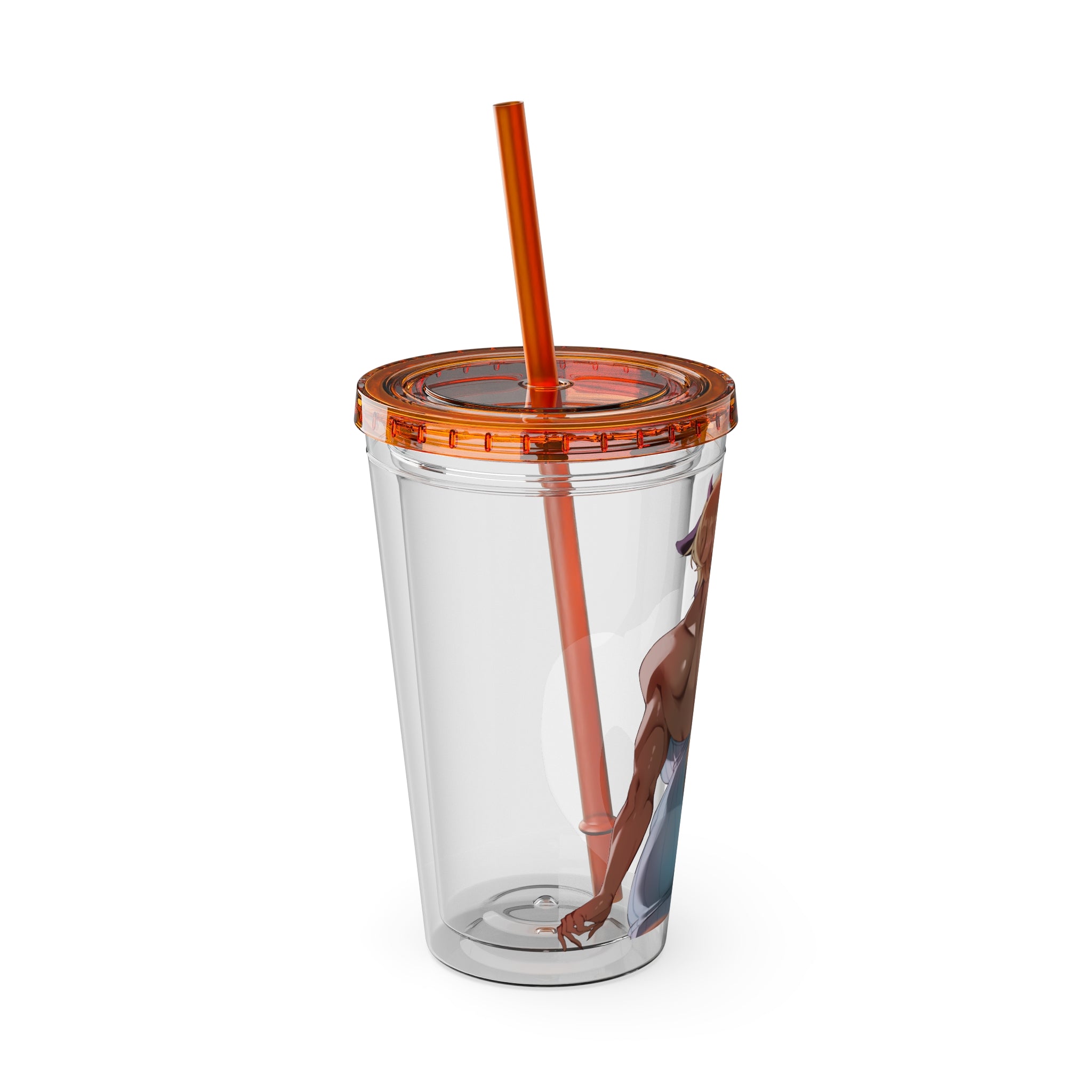KeytheMoo "Talk to the Tail" Acrylic Tumbler