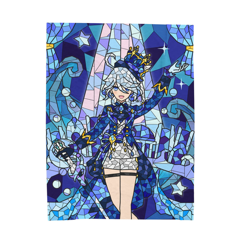 Furina Plush Throw Blanket