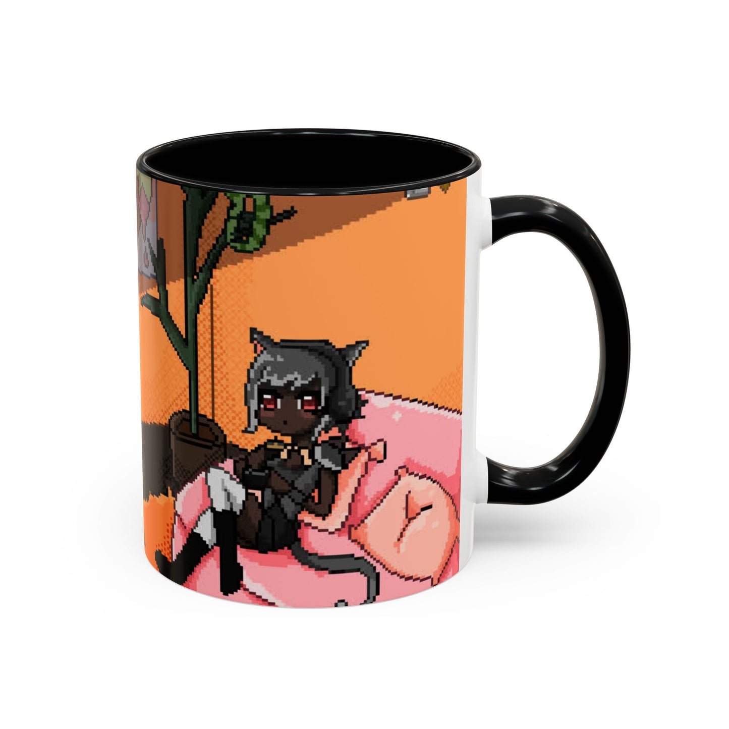 Aeverie Late Night Gaming Pixel Mug