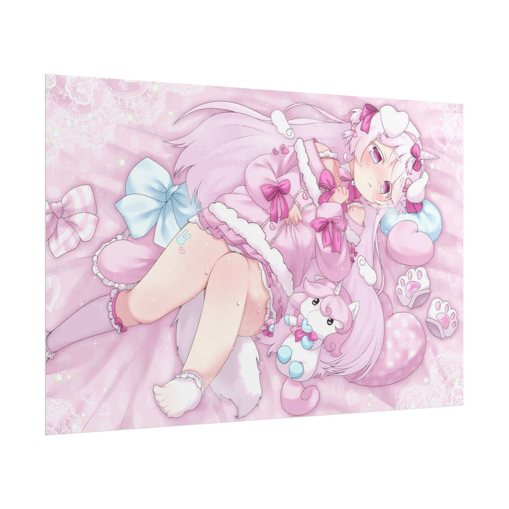 Cozy Unipuppy Poster