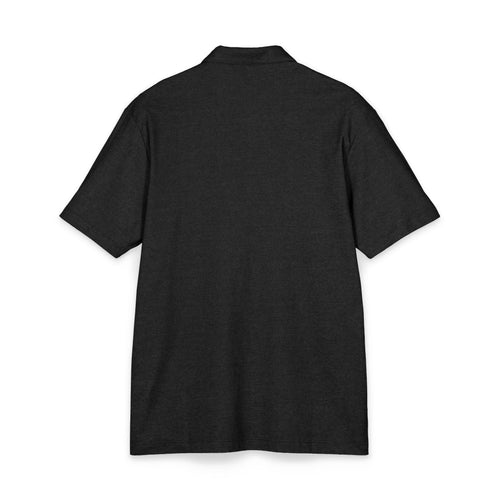 1 Gray Parse Polo