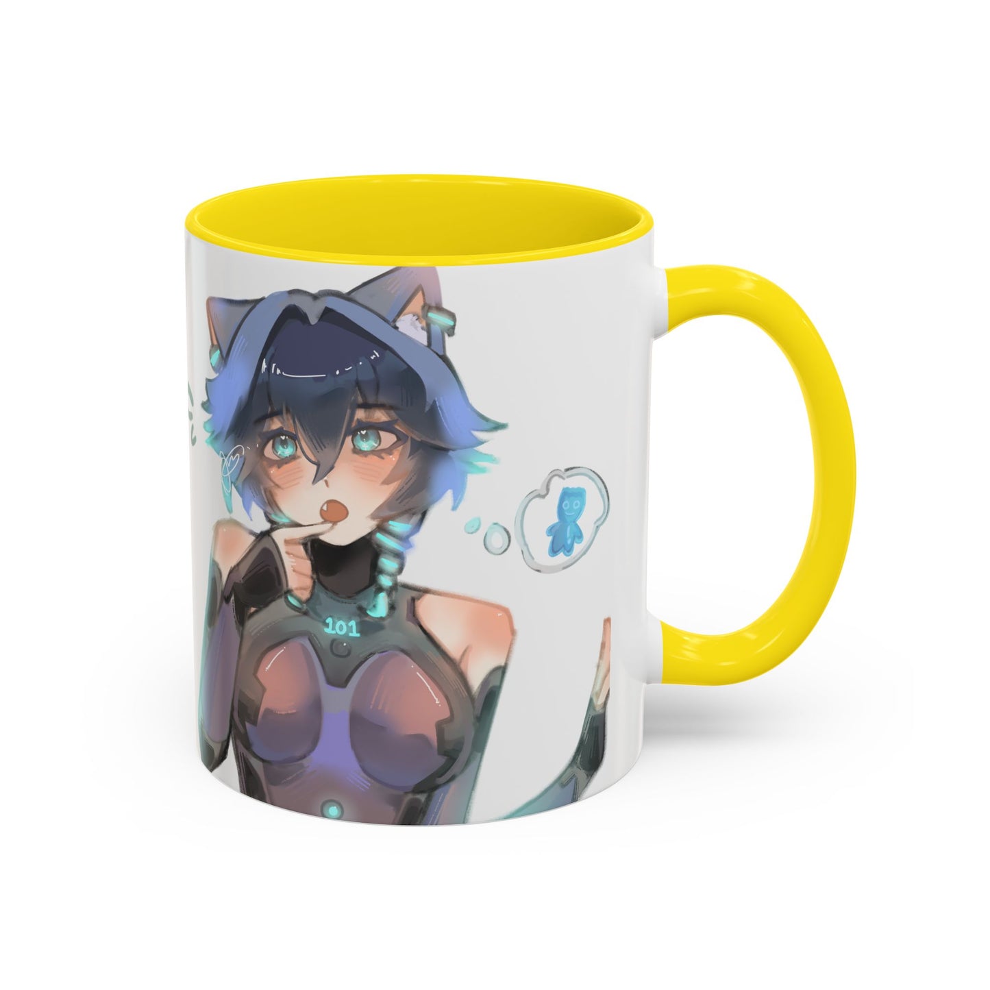 Eilucat Painted Mug