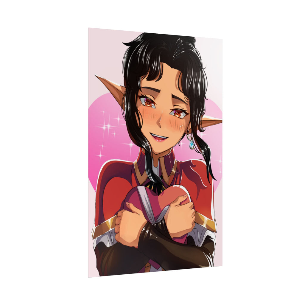 LadyKnightLynk "Love Heart" Poster