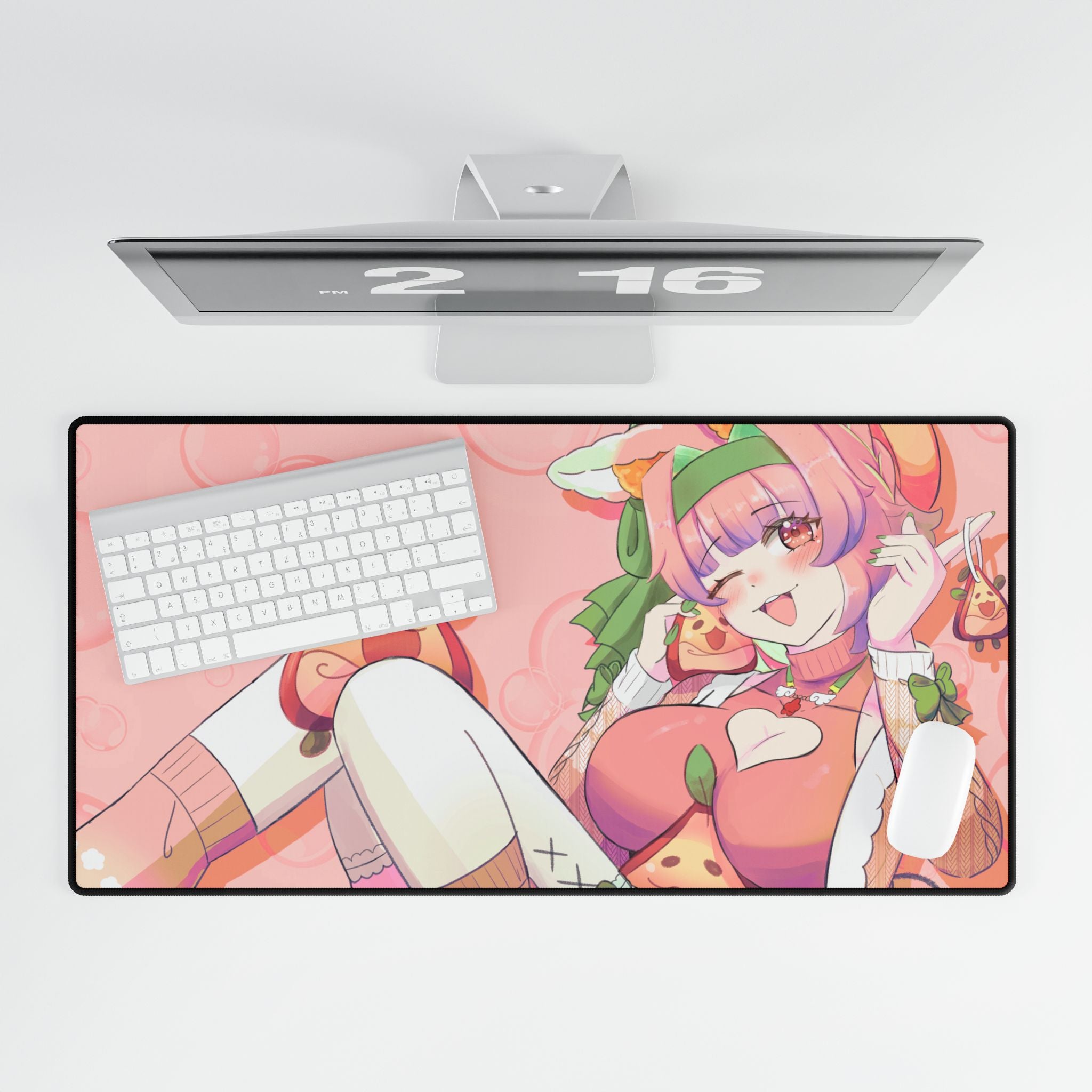 PeachtiiVT Deskmat
