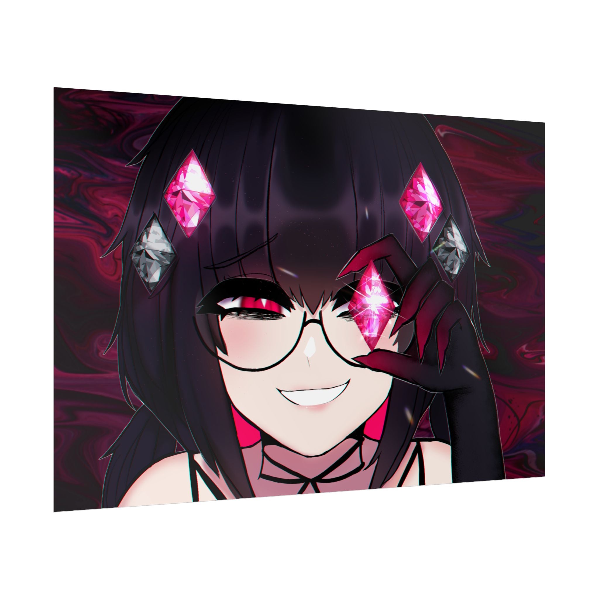 Miri Arachnia "Crystal Eye" Poster