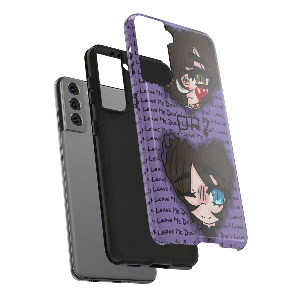 Renée Lysobore "Me or Them" Phone Case