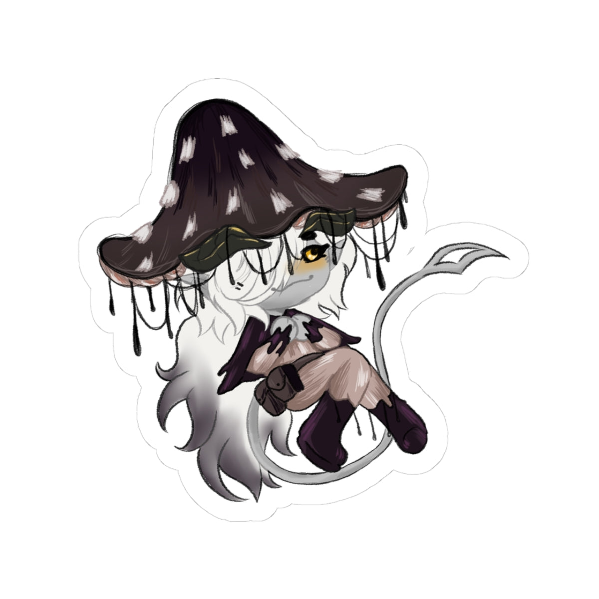 nephistophelesvt "Mushroom Cap" Sticker