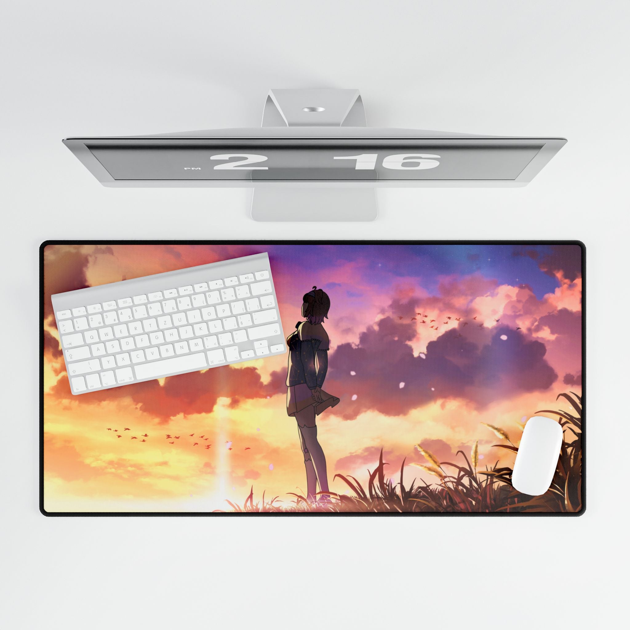 LunarNovaa "Petals at Dusk" Deskmat