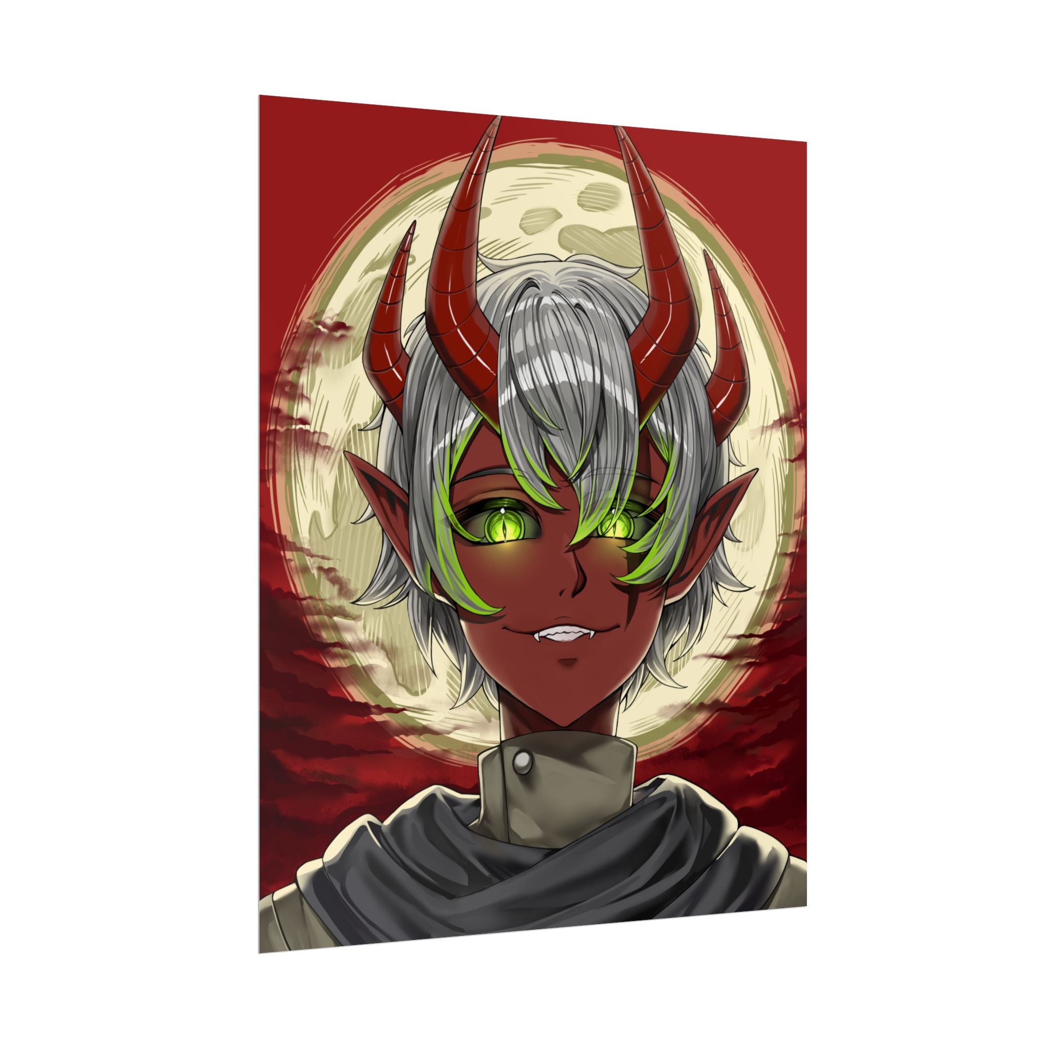 LooneyMoonDemon "Bloodmoon" Poster