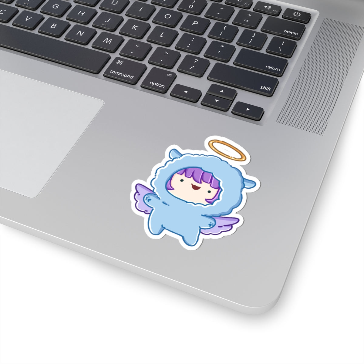 ZerosOcean Angel Plush Sticker