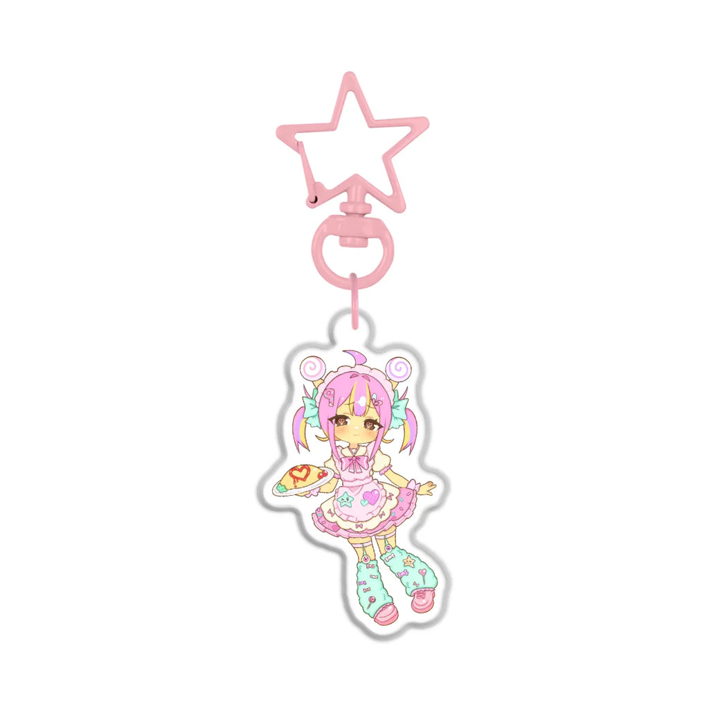 punipunibug "Omurice Love" Holographic Keychain