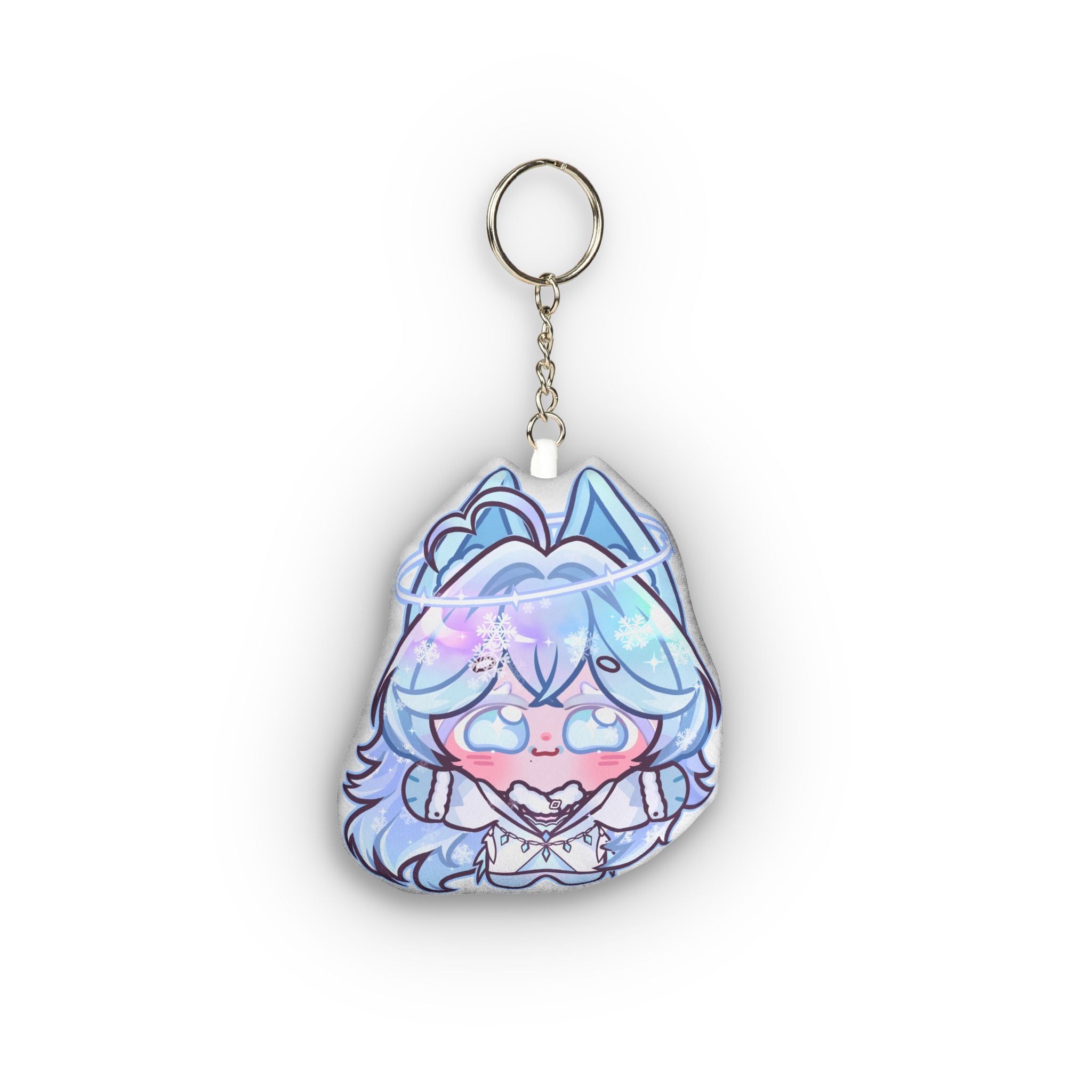 Honeybumz "Snow Cheeb" Plush Keychain