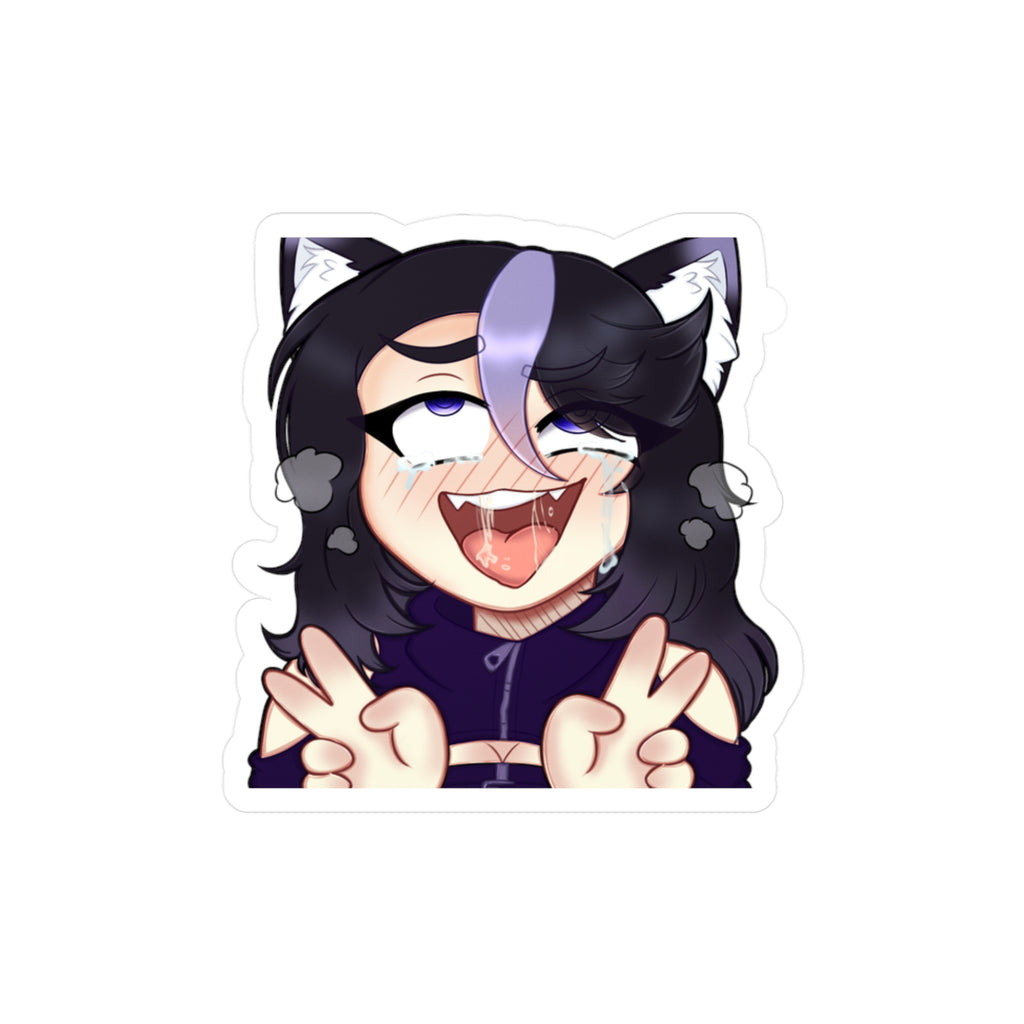 Starry Bean "Ahegao" Decal