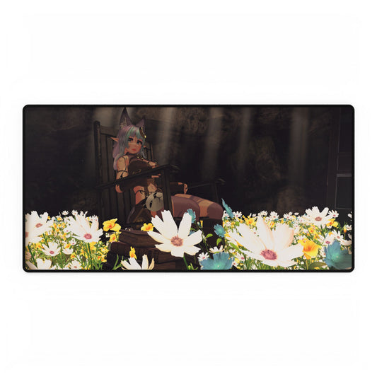 Wolvenmoonshadow Flower Field Deskmat