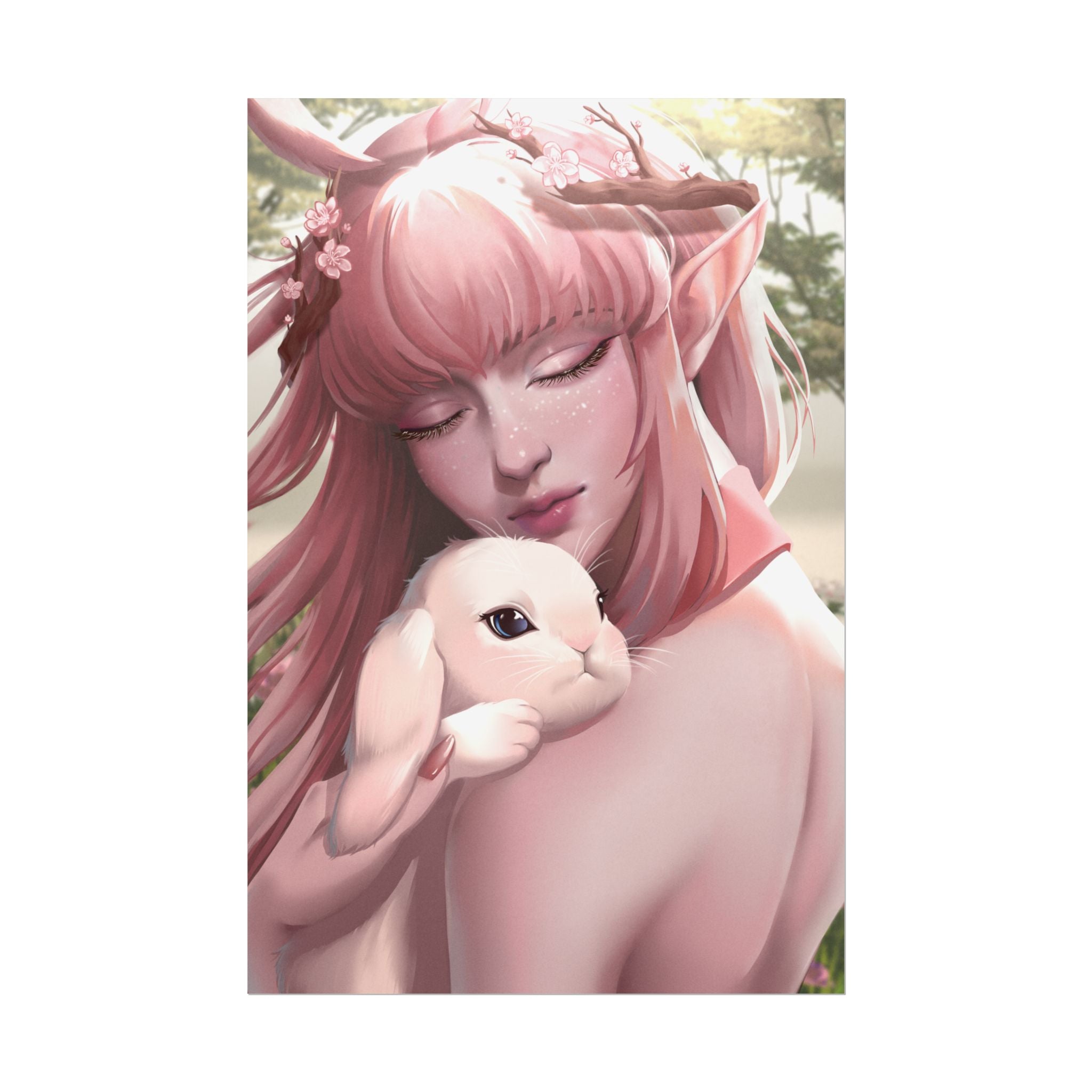 PrimRosalie "Gentle Embrace" Poster