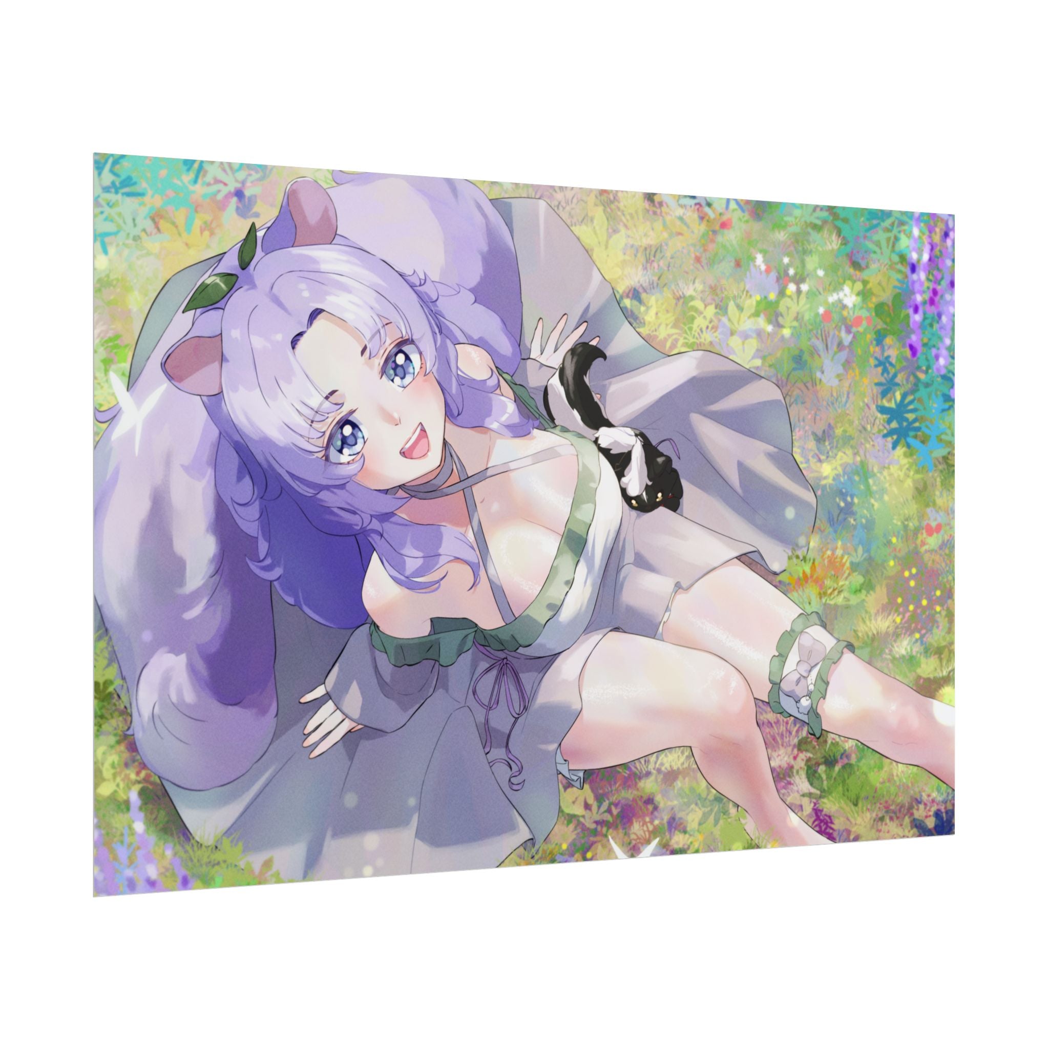 VerbenaVT "Garden Rest" Poster