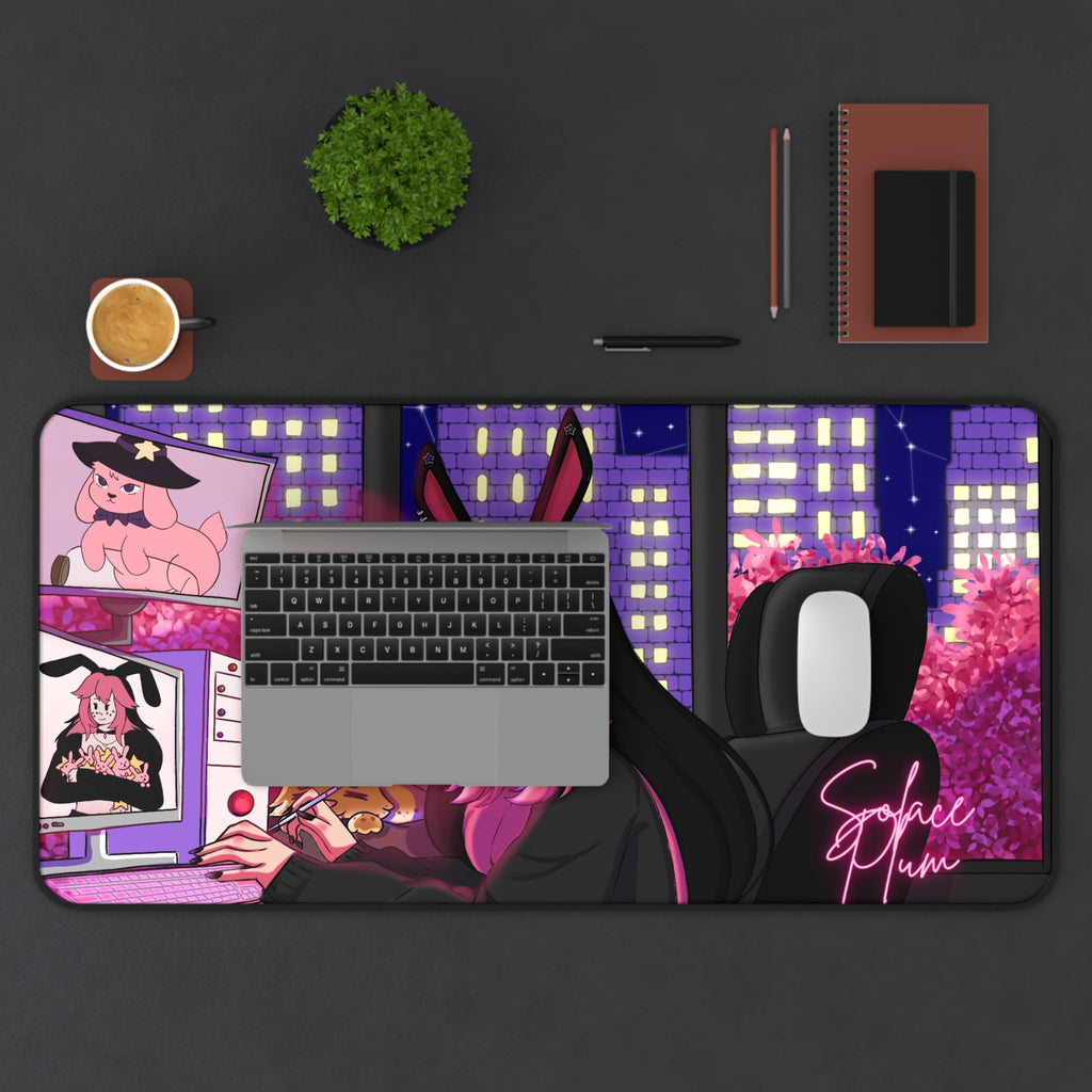 Solace Plum Lofi Deskmat
