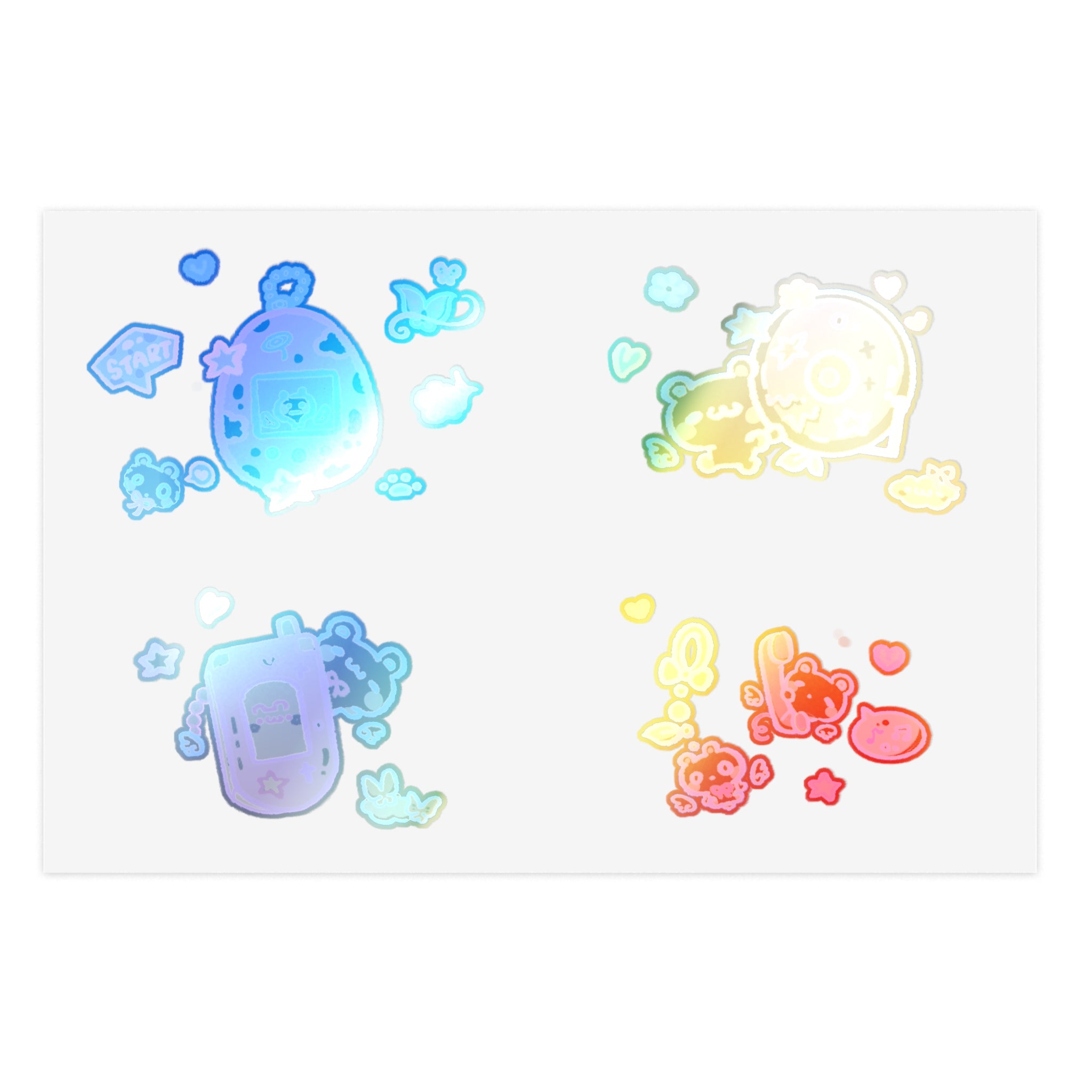 Bearwithchloee "Little Friends" Sticker Sheet