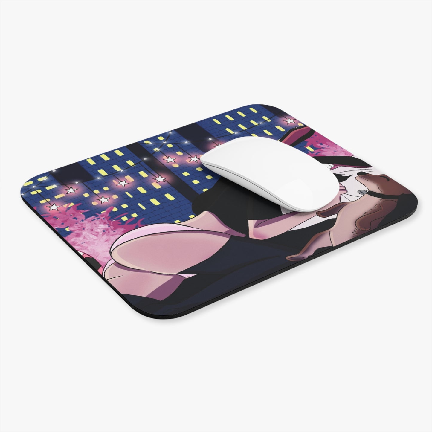 Solace Plum Sleeping Mousepad