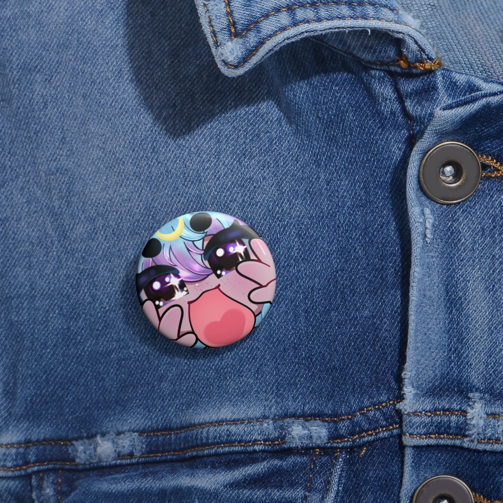 echosofferra "Lick" Pin Button