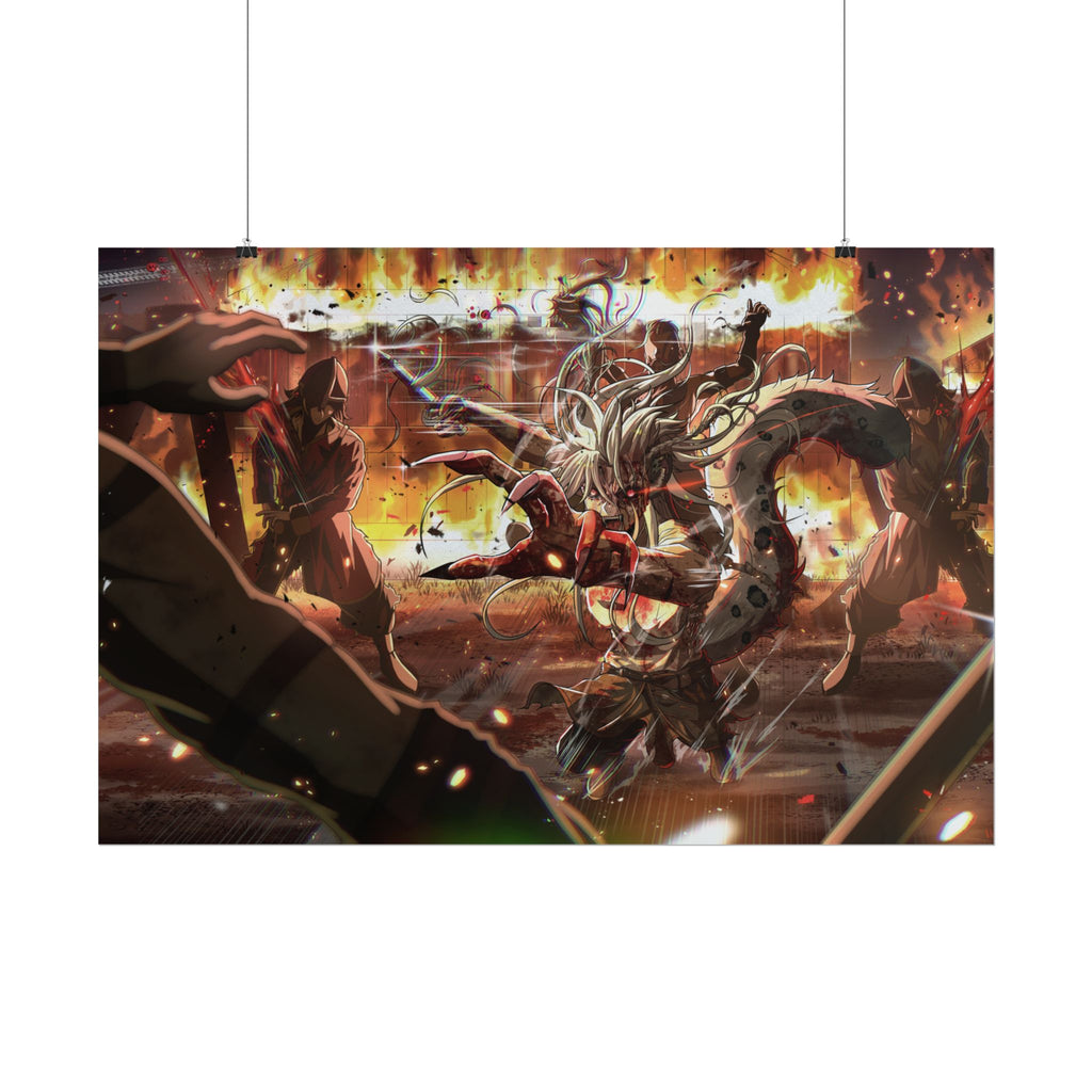 yukurivt "Fighting Village" Poster - KatDragonz
