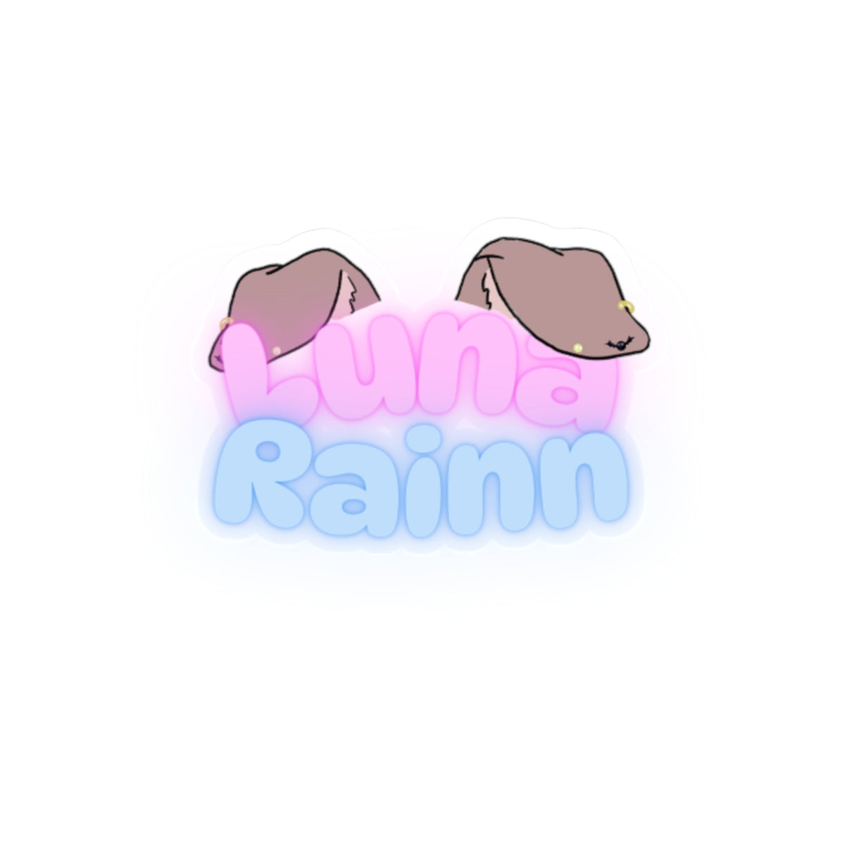 Luna Rainn "Logo" Sticker