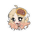 Concerned Momo Morning Sticker