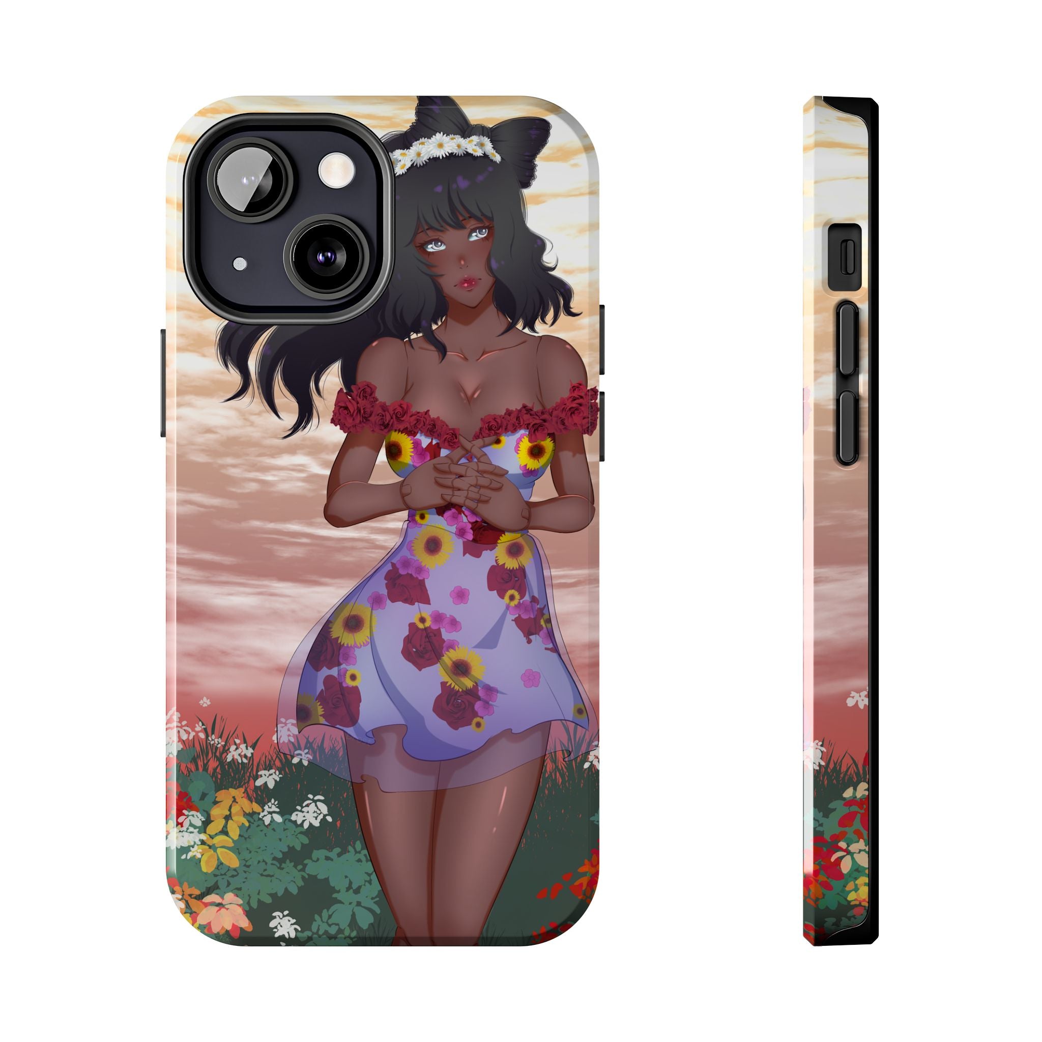 Vinnia Valentine "Rose Graden" Tough Phone Case