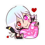 Kou Amashita "Heart" Sticker