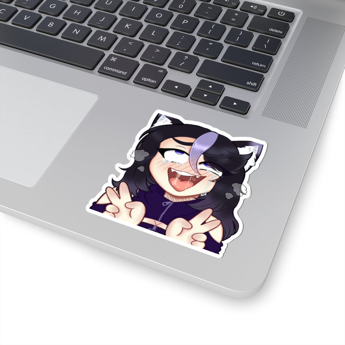 Starry Bean "Ahegao" Sticker