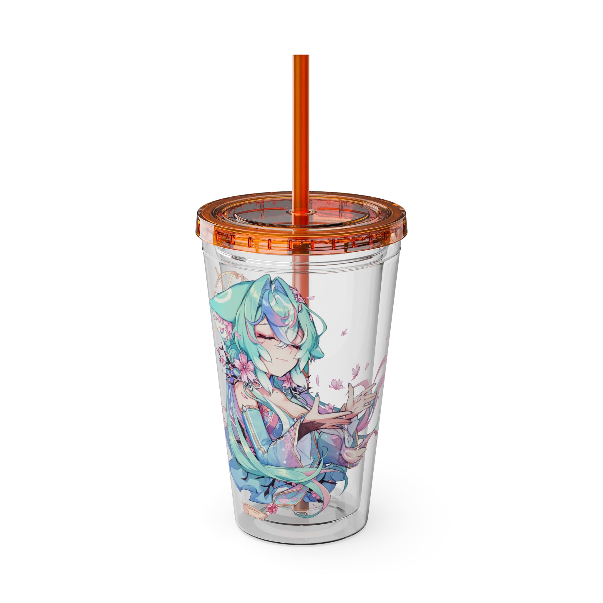 EggieWeggie "Cherry Blossom" Acrylic Tumbler