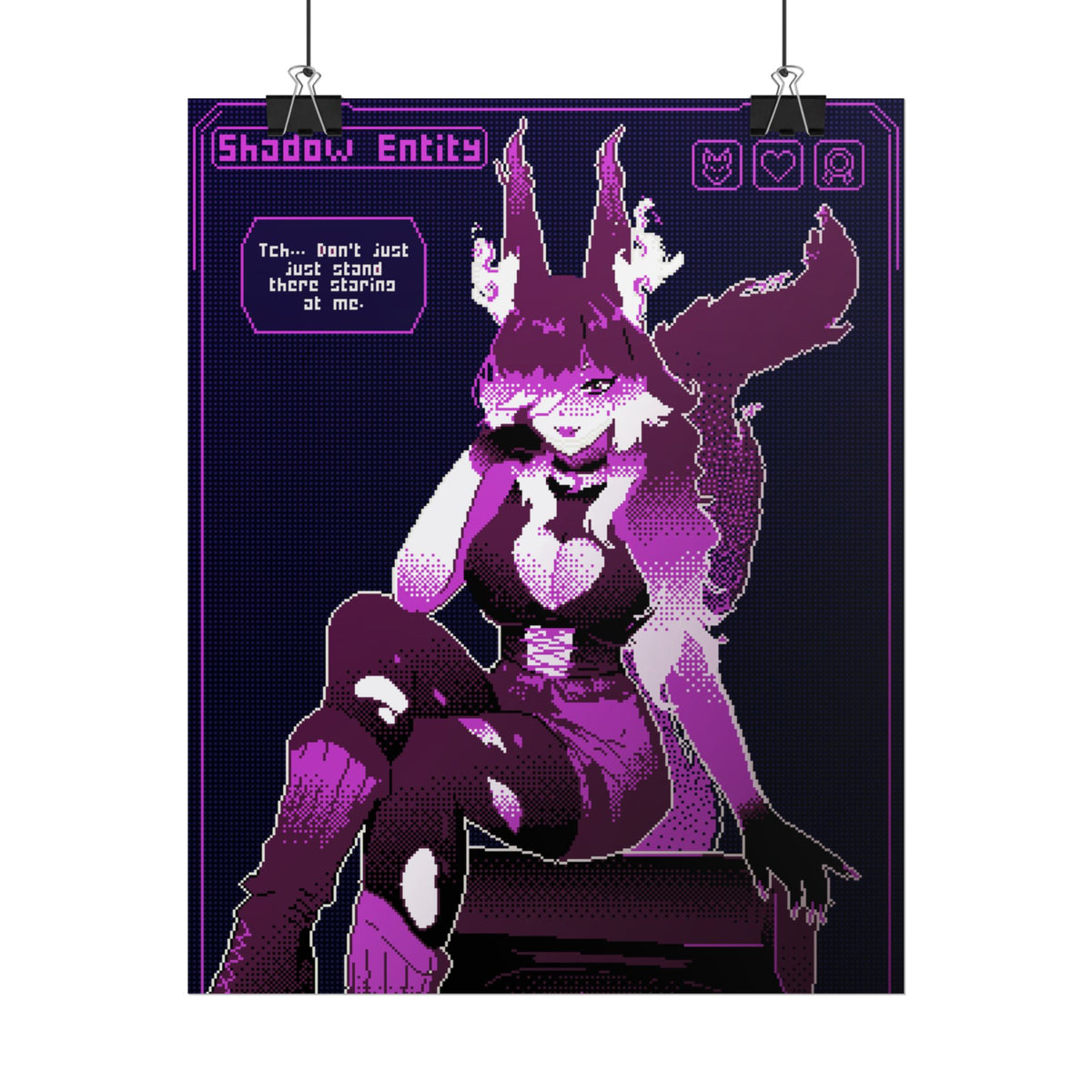 GhostlySerene "Shadow Entity" Poster