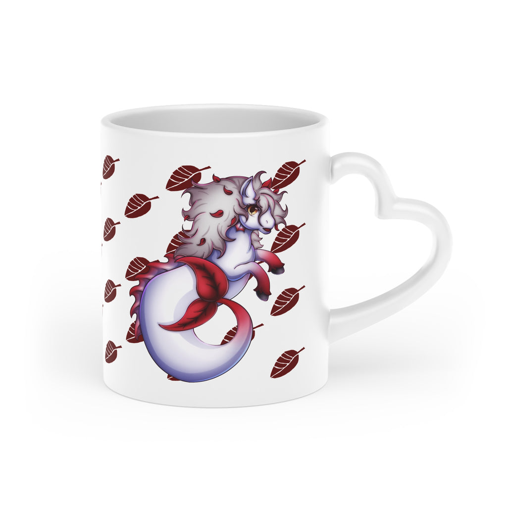 Connla Mascot Heart-Shaped Mug