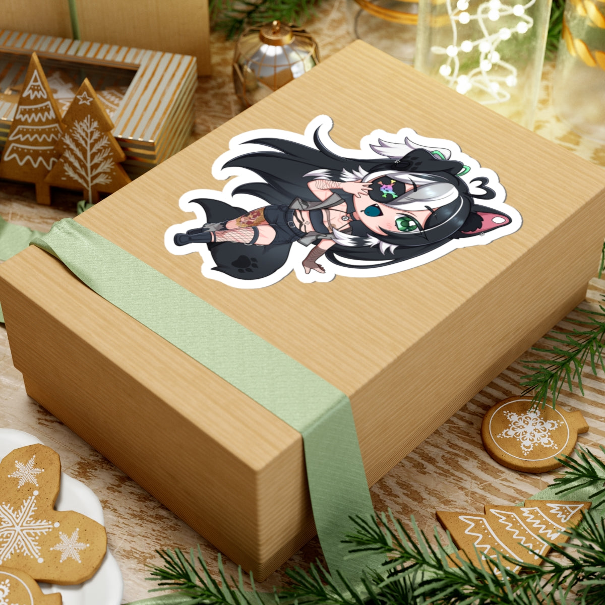 dognamedKats "Haii" Sticker