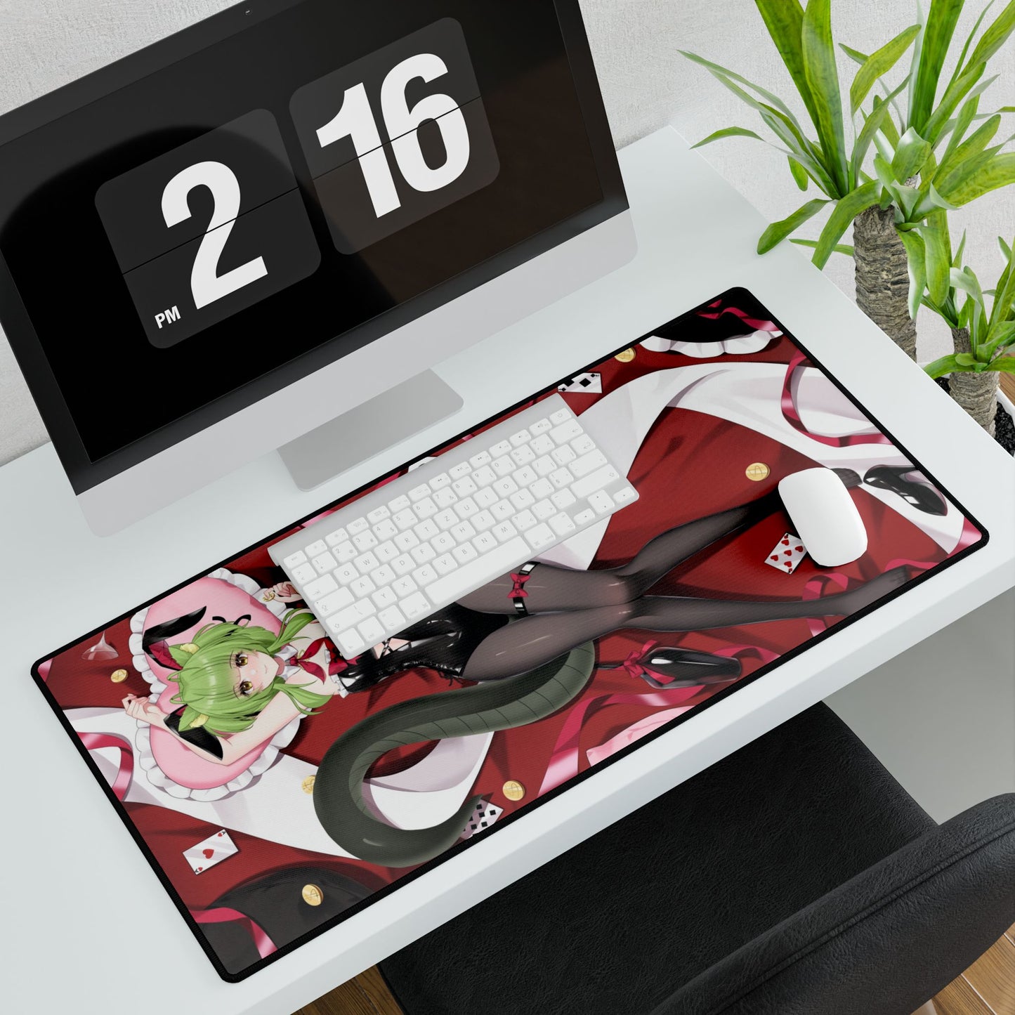 Hajime Dango “Poker Bunny” Deskmat