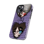 Renée Lysobore "Me or Them" Phone Case
