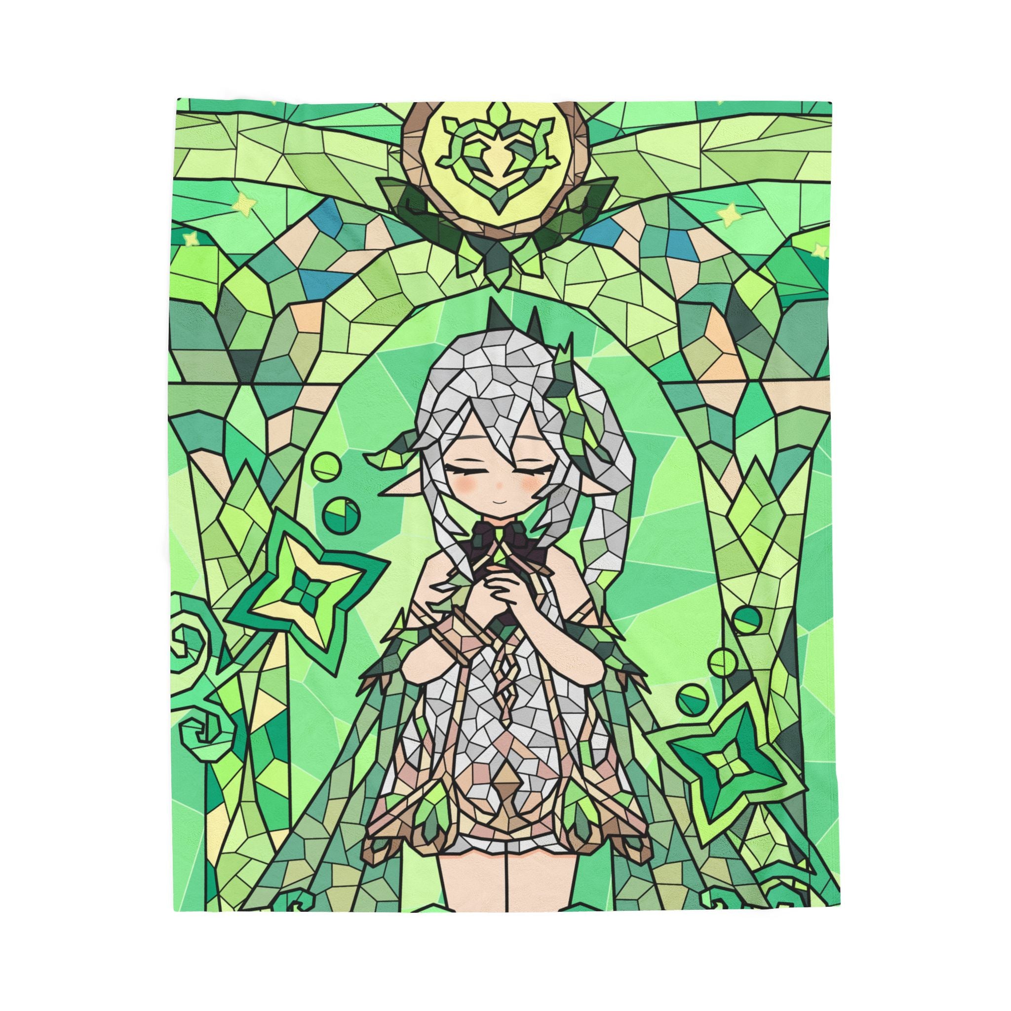 Nahida Plush Throw Blanket