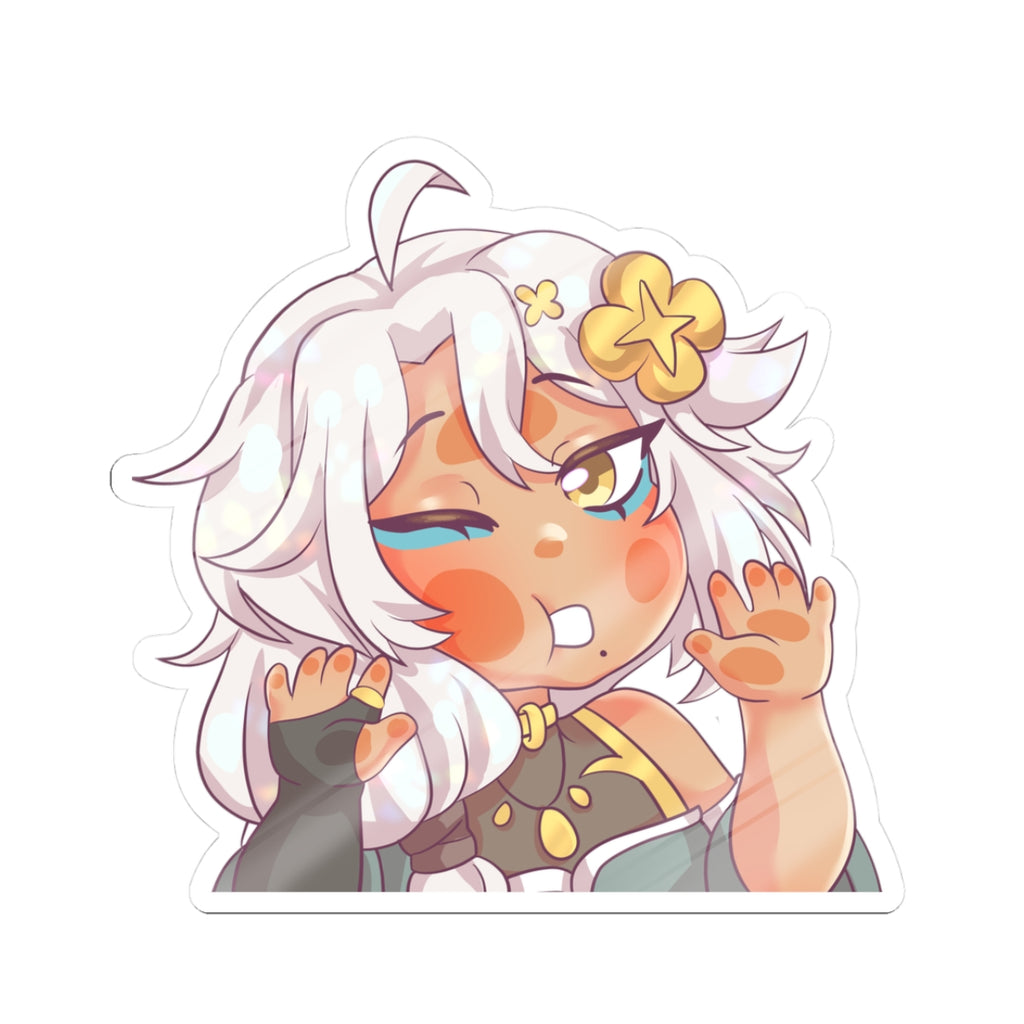 Indidere "Trapped in Glass" Sticker